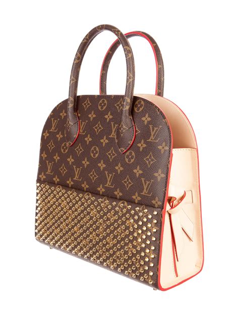 christian louboutin louis vuitton collaboration bag|christian louboutin tote bag sale.